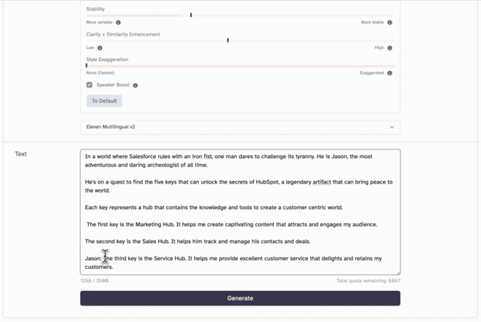 elevenlabs-interface